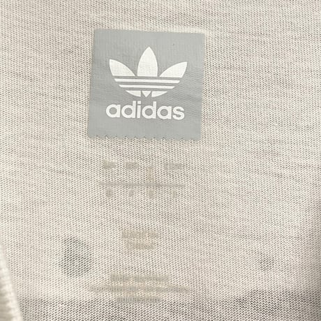 adidas SKATEBOARDING バックプリントTシャツ ホワイト Lサイズ