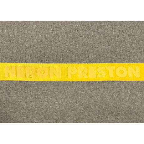 MADE IN ITALY製 HERON PRESTON インダストリアルベルト イエロー O/Sサイズ