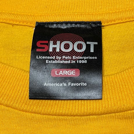 Beastie Boys ハンバーガーロゴ半袖Tシャツ SHOOTボディイエロー Lサイズ