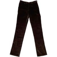MADE IN USA製 Hunt Blatchford 調節アジャスター付き コーデュロイスラックス ブラウン Lサイズ