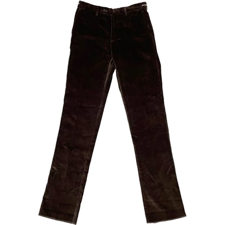 MADE IN USA製 Hunt Blatchford 調節アジャスター付き コーデュロイスラックス ブラウン Lサイズ