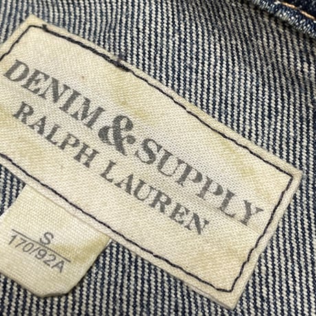 DENIM&SUPPLY RALPH LAUREN デニムジャケット インディゴ Sサイズ