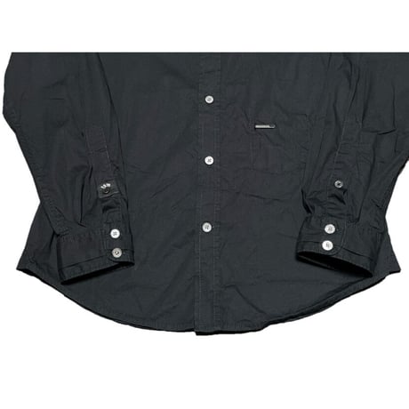 DIESEL 長袖シャツ ブラック Sサイズ