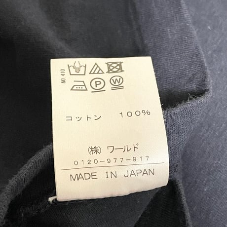 MADE IN JAPAN製 Violet Buffalo Wallows 半袖Tシャツ ネイビー Mサイズ