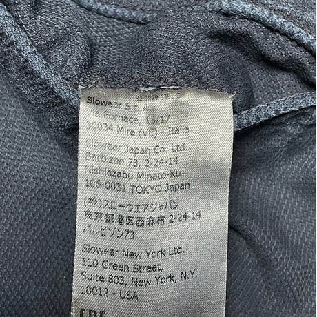 INCOTEX コットンスラックス ネイビー W29サイズ  SLIM FIT シングル仕上げ