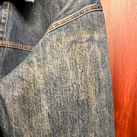 MADE IN JAPAN製 SWAGGER シンチバックベルト デニムジャケット インディゴ XLサイズ