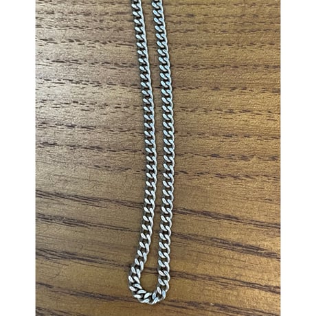 シルバー925製 マイアミキューバン 喜平ネックレス シルバー 幅2.8mm×60cm