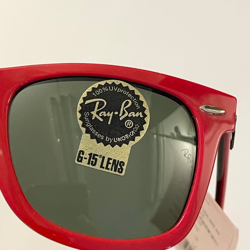 ☆タグ付き新古品☆ HAND MADE IN ITALY製 Ray-Ban WAYFARER 