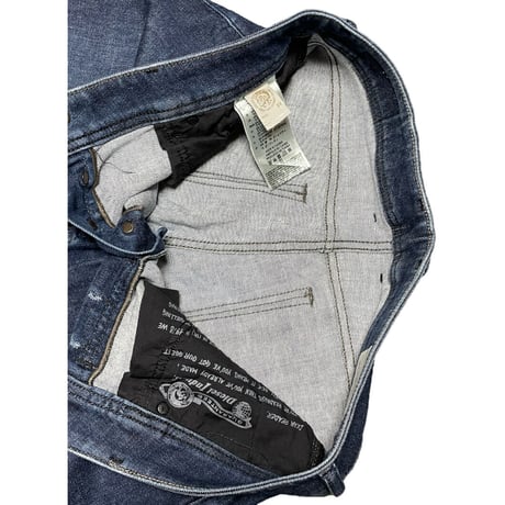 DIESEL デニムテーパードパンツ インディゴ W31サイズ