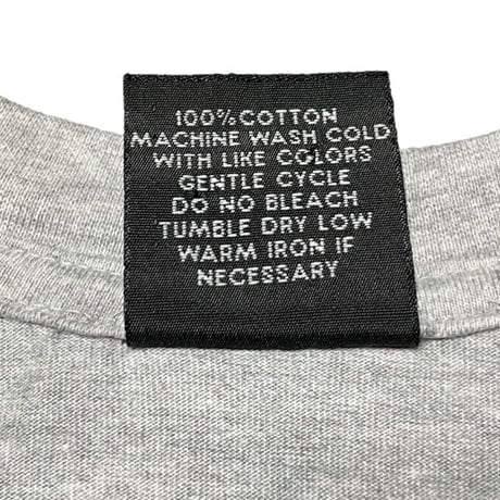 ▲訳あり商品▲ MADE IN USA製 GFL CLOTHING ロゴプリントTシャツ グレー XLサイズ
