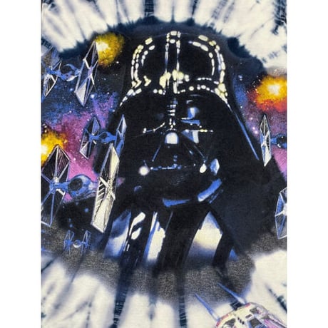 STAR WARS ダースベーダータイダイ染めノースリーブTシャツ マルチカラー Sサイズ
