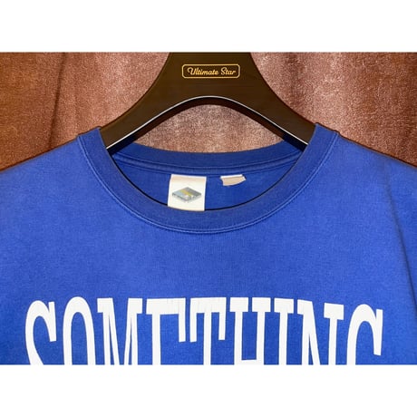 MADE IN JAPAN製 PHENOMENON 2007年モデル SOMETHING LIKE A PHENOMENON プリントTシャツ ブルー Lサイズ