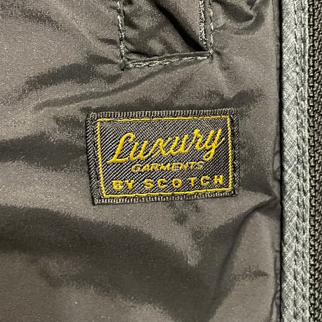 SCOTCH & SODA LUXURY GARMENTS BY SCOTCH キルティングダウンMA-1ジャケット ネイビー Sサイズ