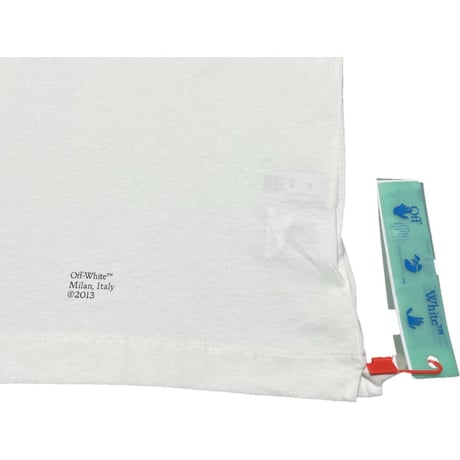 ★新品★ PORTUGAL製 2021-22FW OFF-WHITE Tシャツ CARAV ARROW S/S OVER SKAT WHITE BLACK OMAA120F21JER0070110