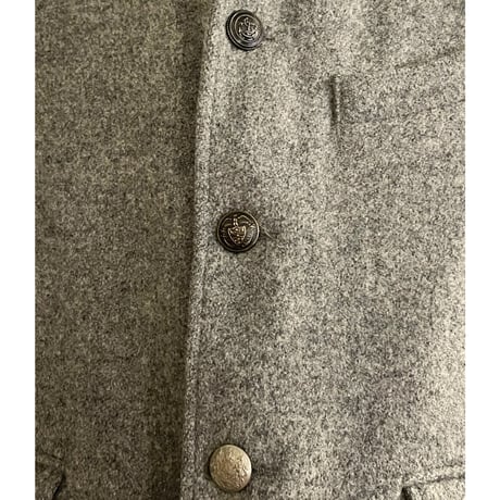 MADE IN USA製 MONITALY × Any Questions? ウールテーラードジャケット グレー 38サイズ