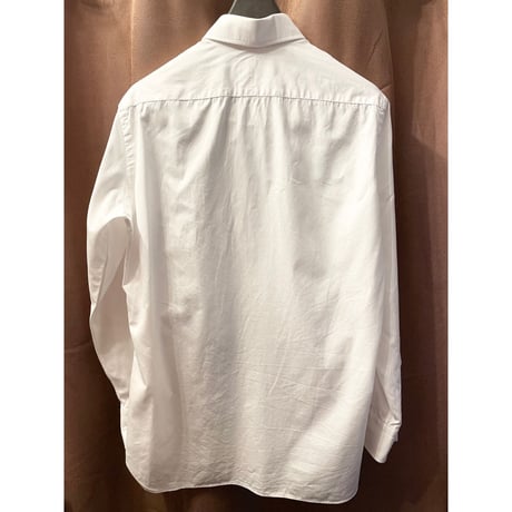 MADE IN JAPAN製 UNITED ARROWS 長袖タブカラーシャツ ホワイト 39サイズ