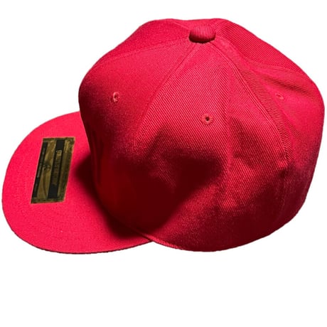 MADE IN JAPAN製 SWAGGER TKNYロゴ ベースボールキャップ レッド Mサイズ