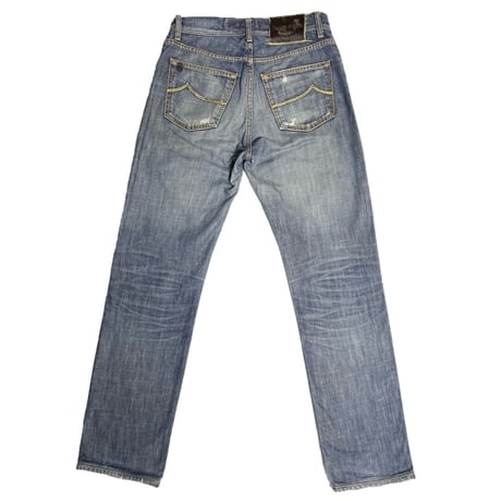 MADE IN ITALY製 JACOB COHEN J610 ダメージデニムパンツ インディゴ W31サイズ