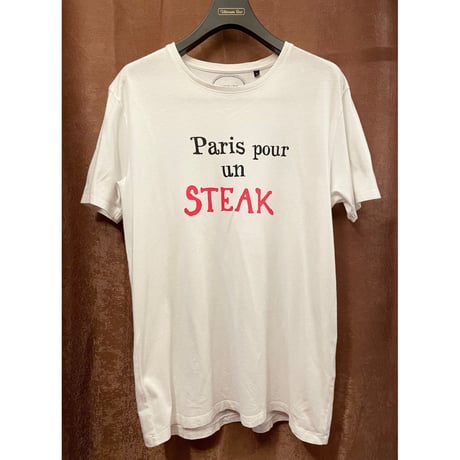MADE IN PORTUGAL製 COMMUNE DE PARIS 1871 半袖プリントTシャツ ホワイト Mサイズ