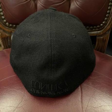 激レア NEW ERA × PHENOMENON × MISHKA コラボレーションモデル 59FIFTY ベースボールキャップ ブラック 7-3/8 58.7cm