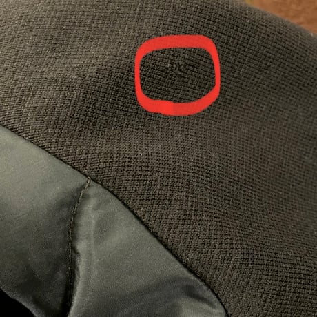 MADE IN USA製 JANSPORT ダウンジャケット ブラック×グレー Sサイズ