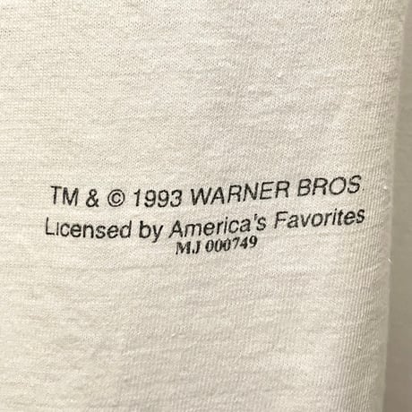 激レア 90s AMERICA'S FAVORITES × NBA PHOENIX SUNS × WARNER BROS. 1993年 コラボプリントTシャツ ホワイト Lサイズ