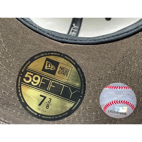 NEW ERA NEWYORK YANKEES ヒョウ柄コーデュロイベースボールキャップ ヒョウ柄 7-3/8サイズ