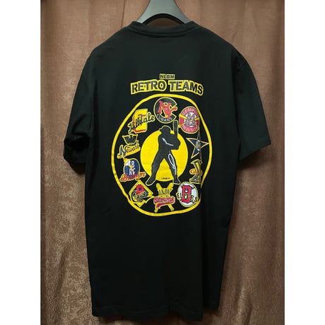 MADE IN USA製 N'FINITI DESIONZ NEGRO LEAGUES プリントTシャツ ブラック Lサイズ