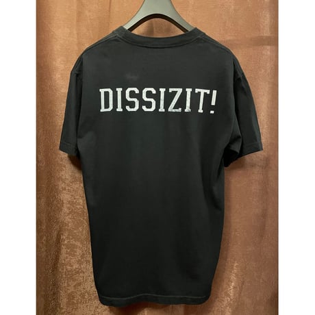 MADE IN USA製 DISSIZIT! プリントTシャツ ブラック Mサイズ