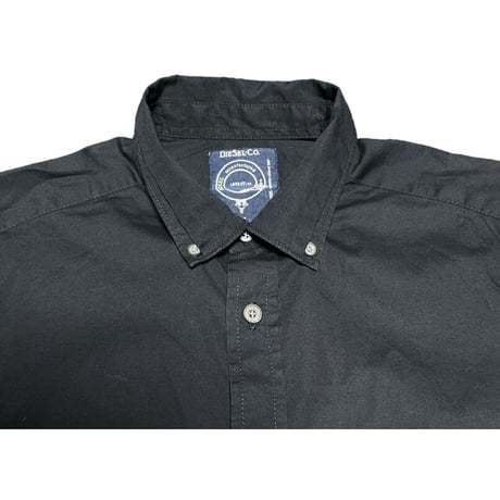 DIESEL 長袖シャツ ブラック Sサイズ