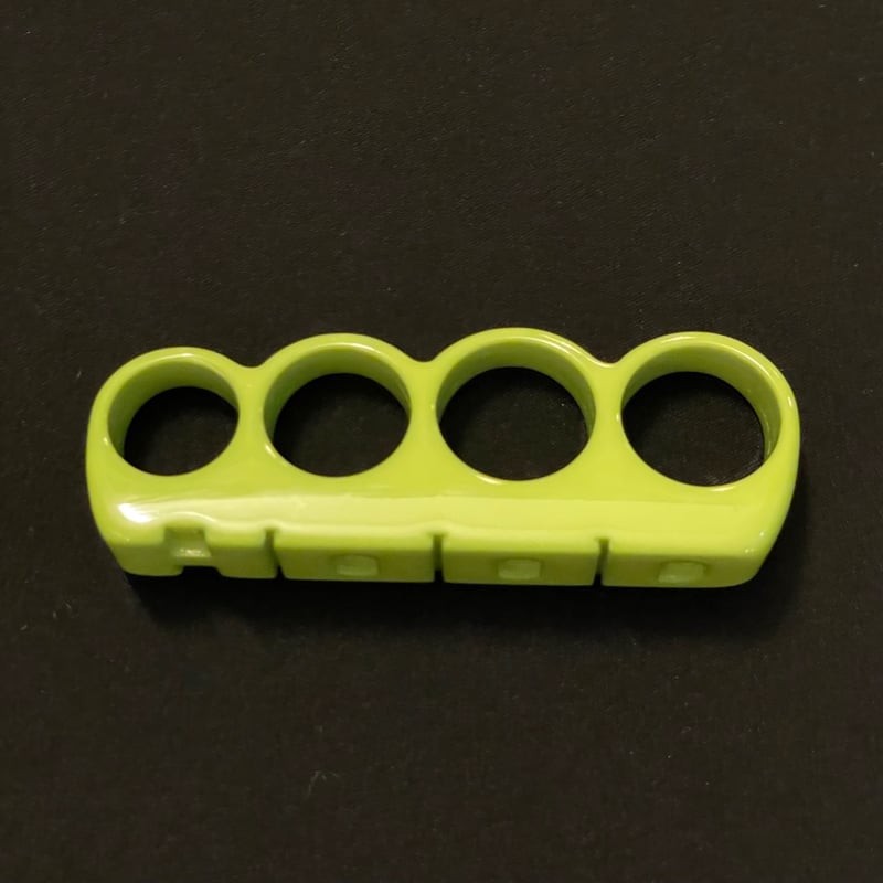 激レア TISA PHENOMENON 2008年モデル「HOOD」4連リング ライトグリーン