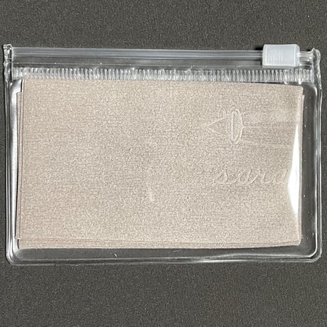 ★新品★ MADE IN ITALY製 SARAGHINA ANTI-FOG 曇り止めメガネクロス グレー