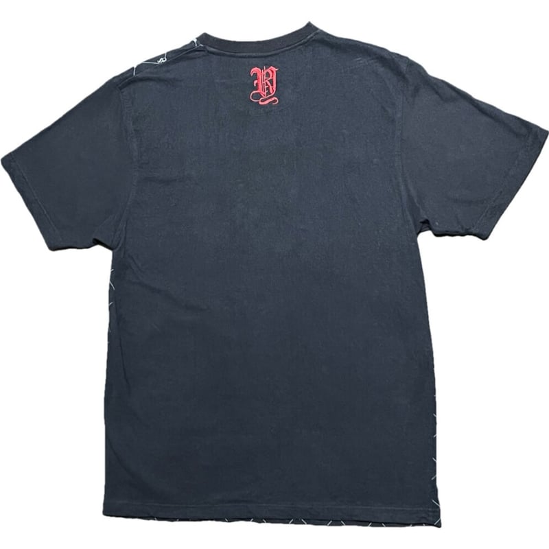 RICH YUNG 総柄ロゴプリントTシャツ ブラック Lサイズ | Ultimate Star