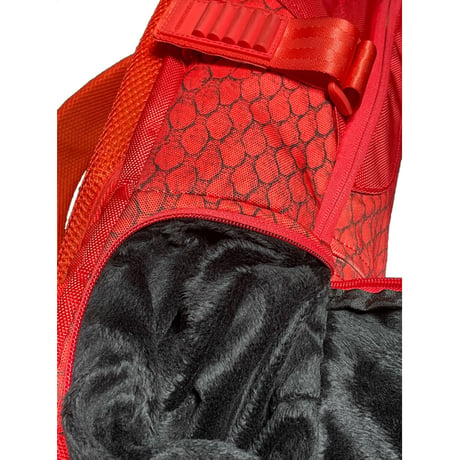 SPRAYGROUND ドラゴンデザインバックパック レッド Fサイズ