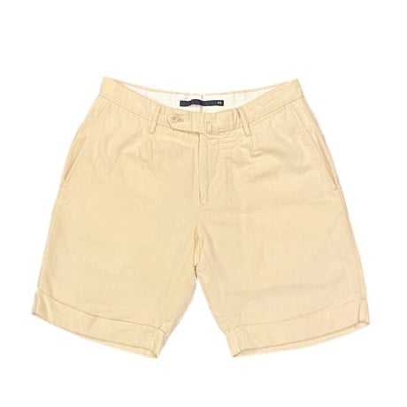 J5040 超美品 インコテックス チノリーノ1プリーツショーツ オリーブ