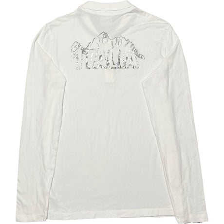 EA7 EMPORIO ARMANI 長袖ポロシャツ ホワイト Mサイズ