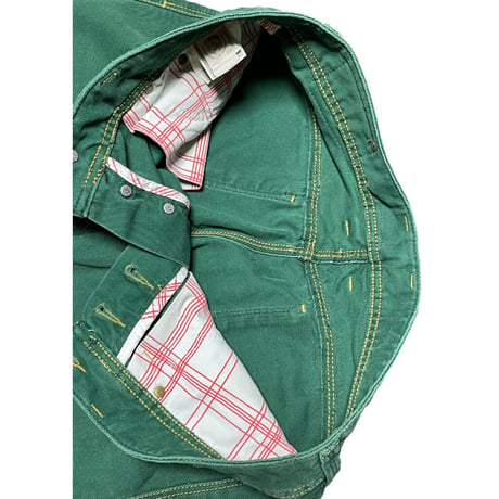 DIESEL コットンカラーパンツ グリーン W30サイズ