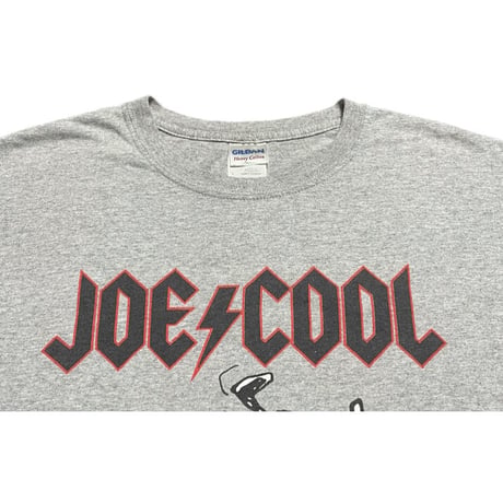 SNOOPY JOE COOL DAD GILDANボディ Tシャツ グレー Lサイズ