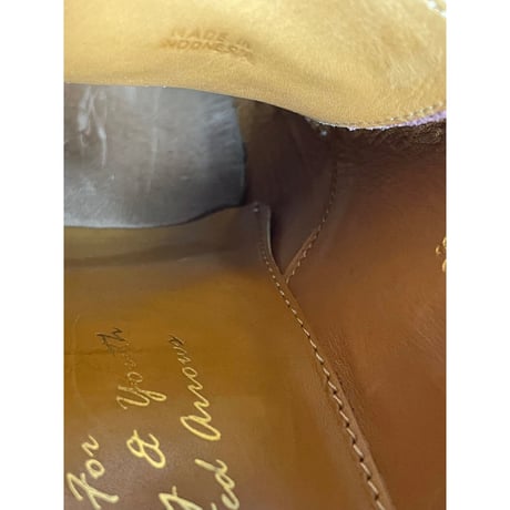 BEAUTY & YOUTH UNITED ARROWS × Jalan Sriwijaya ウイングチップシューズ バーガンディ 7サイズ/25～25.5cm