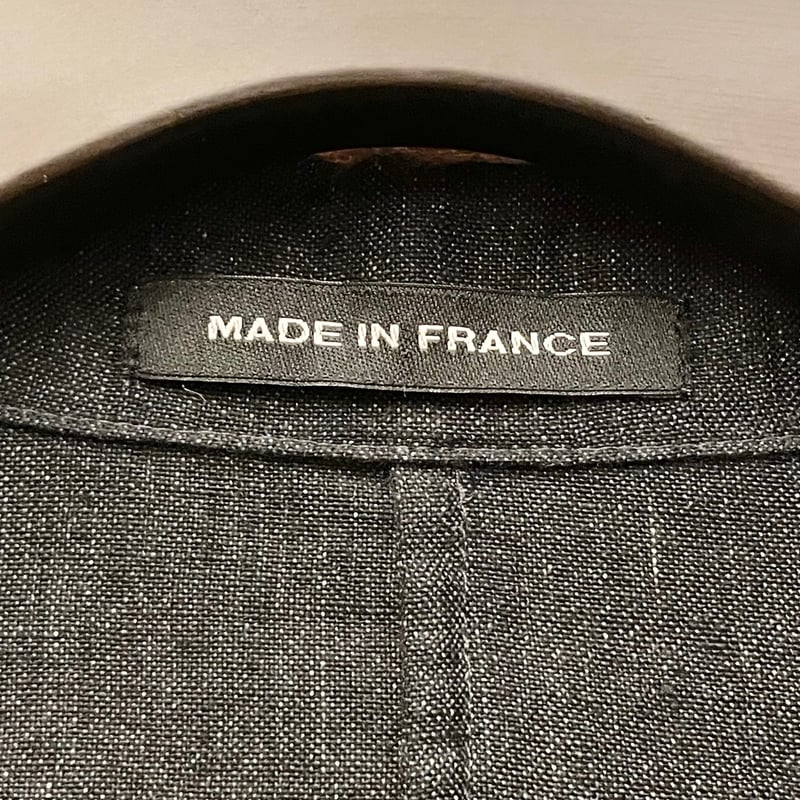 MADE IN FRANCE製 agnès b. リネンテーラードジャケット MADE IN FRANCE製 agnès b. リネンテーラードジャケット