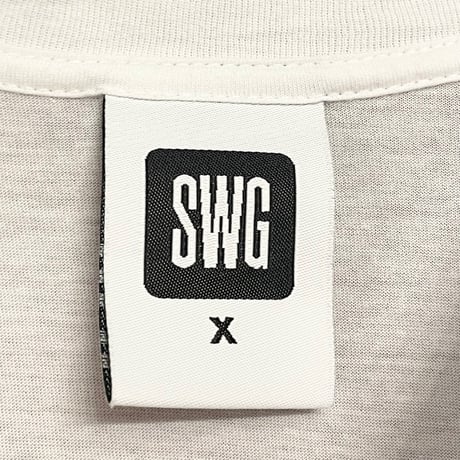 SWAGGER ポケット付きクルーネックTシャツ ホワイト XLサイズ