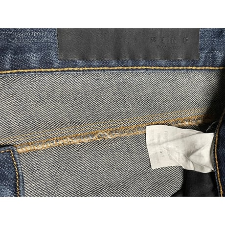 MADE IN ITALY製 RING MILANO バイカーデニムパンツ インディゴ W31サイズ
