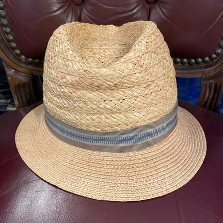 MADE IN ITALY製 HATS & DREAMS ストローハット 小麦色