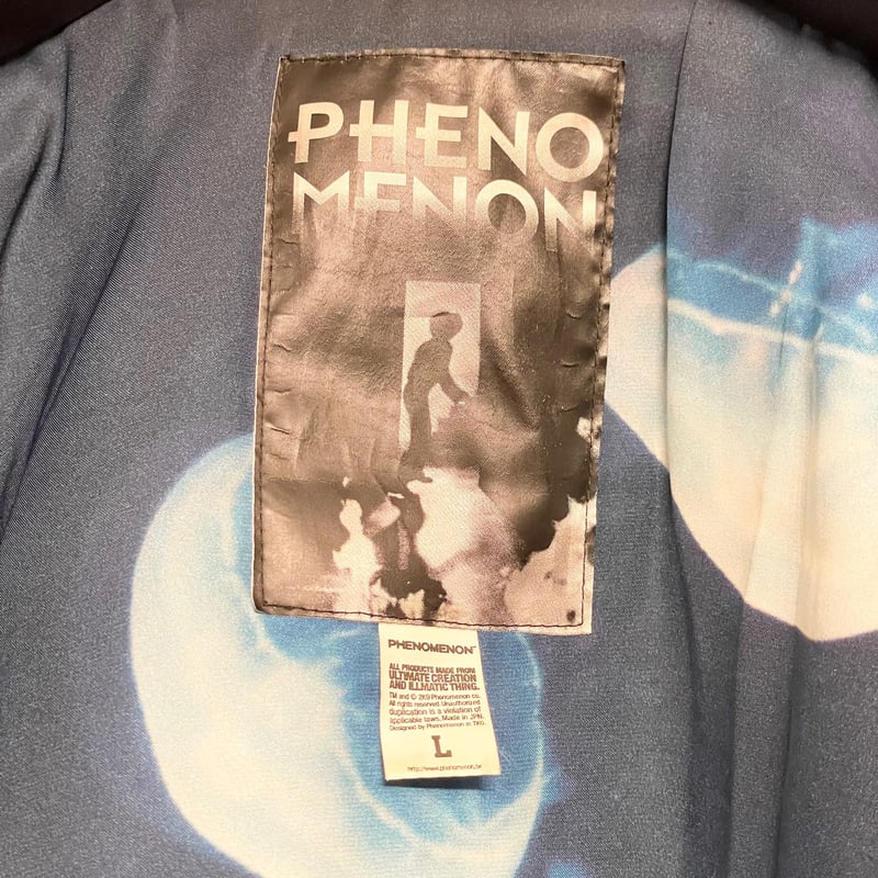 激レア PHENOMENON 2009年モデル クラック加工ラムレザージャケット