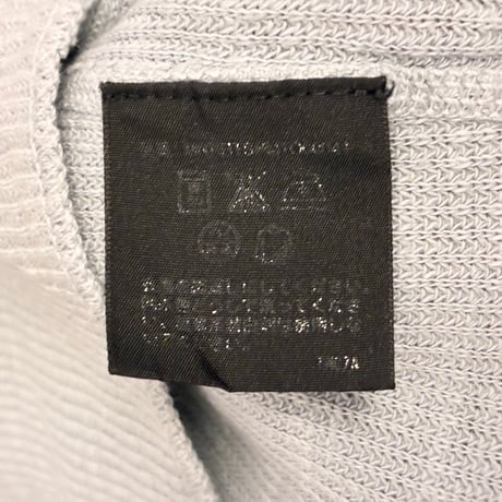 RALPH LAUREN RRL DOUBLE RL 長袖ニットサーマル ブルーグレー Sサイズ