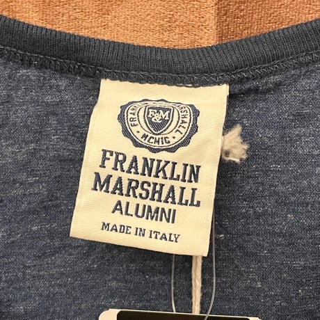 ☆タグ付き新古品☆ MADE IN ITALY製 FRANKLIN MARSHALL ALUMNI 花柄タンクトップ ネイビー Mサイズ