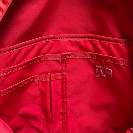 激レア 限定品 SUPREME × PORTER 08SS SUPREME代官山店10周年記念バックパック レッド Fサイズ