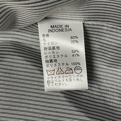 BANANA REPUBLIC ウールトレンチコート ブラック XLサイズ