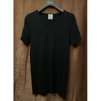 BEAUTY & YOUTH UNITED ARROWS PRE-SHRUNK VネックTシャツ ブラック Mサイズ