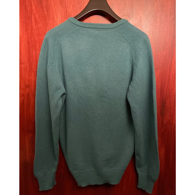 希少 MADE IN ENGLAND製 70s BROOKS BROTHERS ラムウールVネ